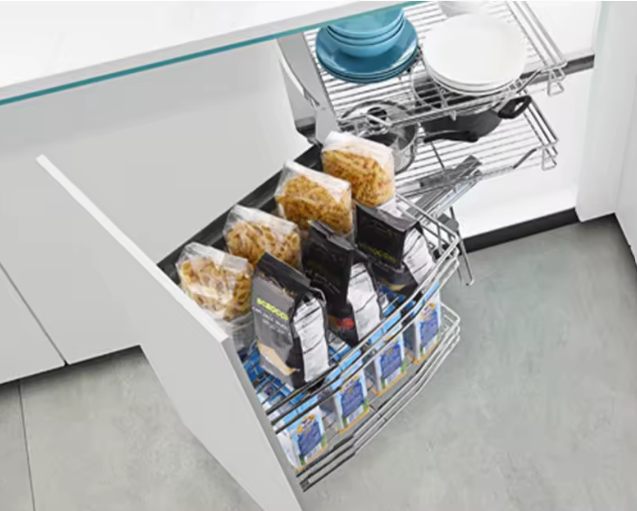 Këndore kuzhine prej çeliku inox